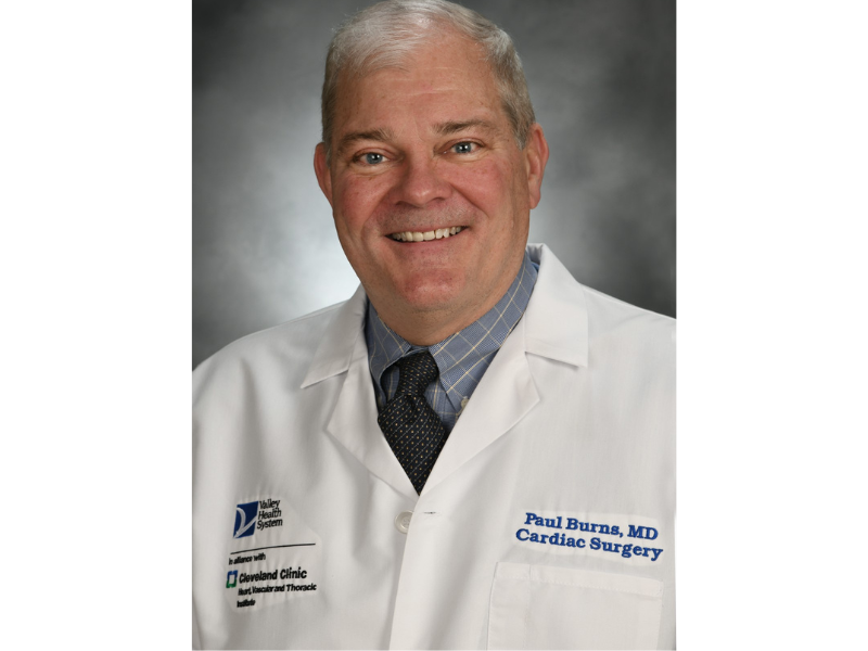 Valley New Director of Heart Failure Surgery Valley Health